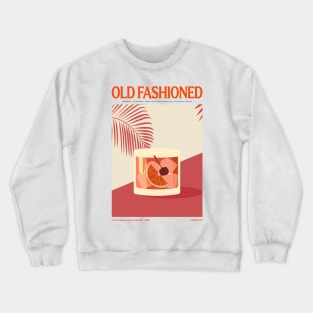 Old Fashioned Cocktail Crewneck Sweatshirt